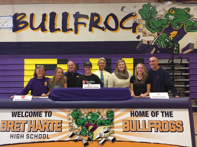 Student Athletes Sign Collegiate Letters of Intent at Bret Harte