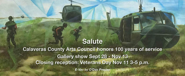 Salute To Veterans Art Exhibition & Veterans Day Celebration in San Andreas