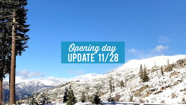 Bear Valley Opening Day Update & A Movie with a Cause in Angels Camp