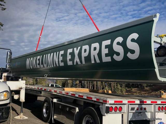 The “Mokelumne Express” is Name Chosen for Bear Valley’s New High Speed Six Seat Chair