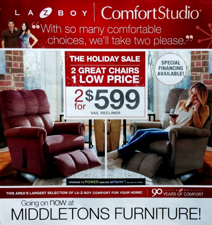 Wrap Up The Holidays With Laid Back Prices at Middleton’s