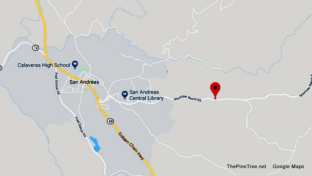 Traffic Update….Collision on Mountain Ranch Road