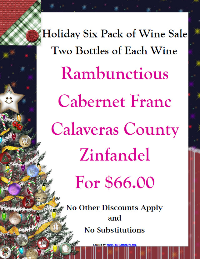 Say Happy Holidays with These Great Wine Specials From Black Sheep Winery