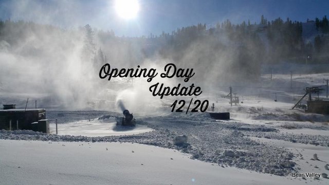 Bear Valley Opening Day is December 23rd!