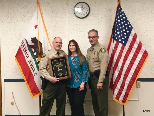 Congratulations To Deputy Andrew Smith on His Retirement