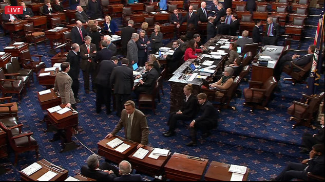 US Senate Still Working on Government Funding Bill