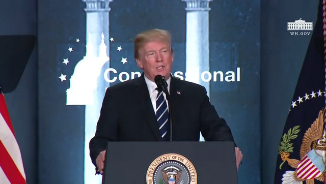 President Trump at the 2018 House and Senate Republican Member Conference
