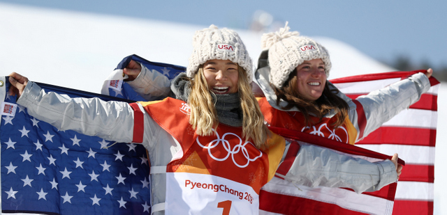Chloe Kim Takes Gold & Arielle Gold Takes Bronze for USA in Halfpipe