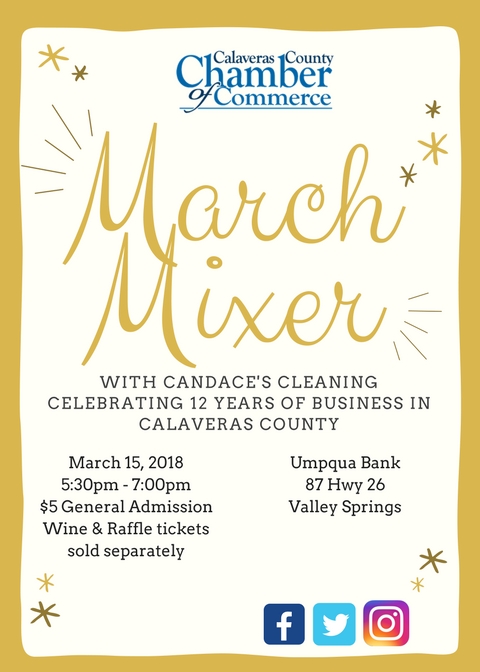 The March Chamber of Commerce Mixer is Celebrating 12 Years of Business for Candace’s Cleaning