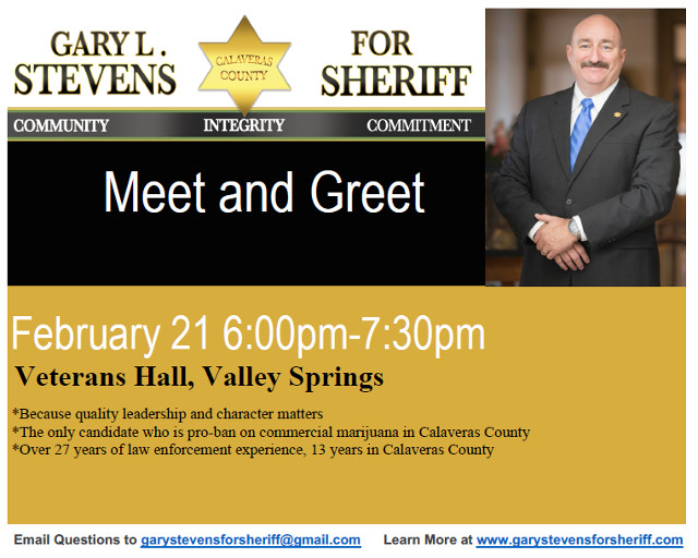 Gary L. Stevens For Sheriff Meet & Greet
