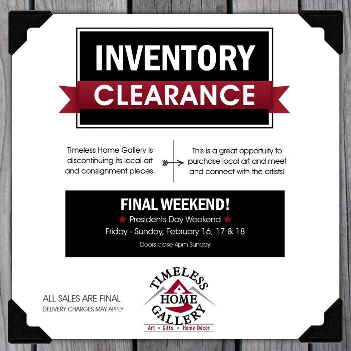 Inventory Clearance Sale Going On Now At Timeless Home Gallery