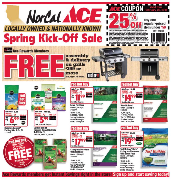 Arnold Ace Home Center Has Deals That Are Presidential This Weekend