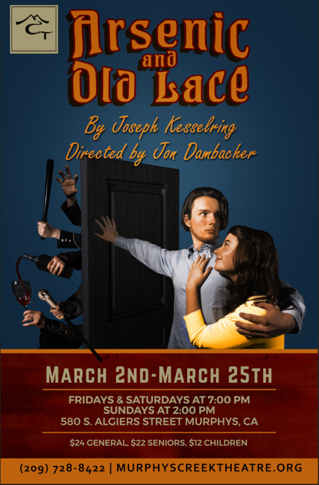 MCT Opens 2018 with Joseph Kesselring’s Arsenic and Old Lace. Through March 25th