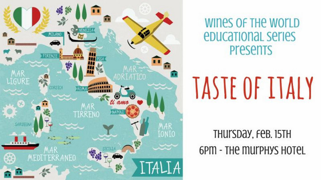 Wines of the World Taste of Italy – With a Surprise!
