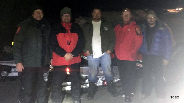 Tuolumne Sheriff’s Dept, Search & Rescue, CHP & Pinecrest Fire Help Locate & Rescue Lost Snowmobilers