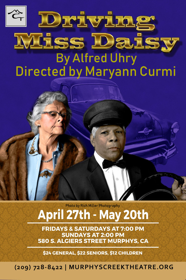 “Powerful, Poignant and Humorous” ‘Driving Miss Daisy’ at Murphys Creek Theatre.