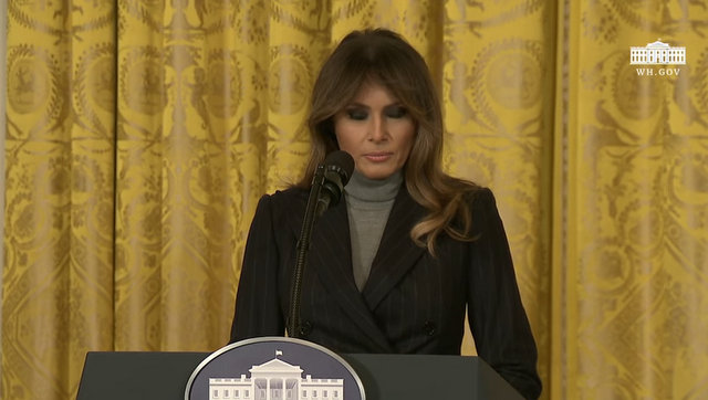 The First Lady at the White House Opioids Summit…President Trumps Closing Comments As Well.