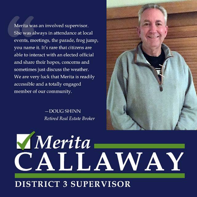 Merita Callaway For Supervisor District Three