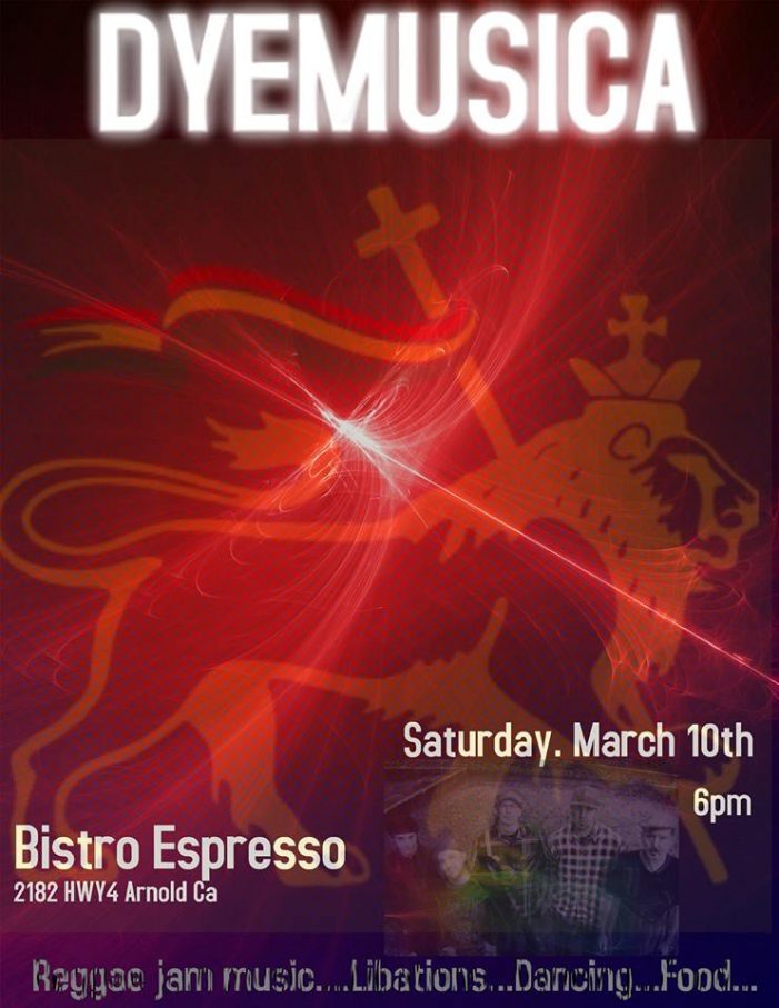 Dyemusica at Bistro Espresso March 10th
