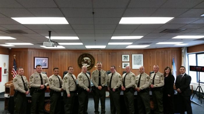 Tuolumne Sheriff’s Department Promotes Several