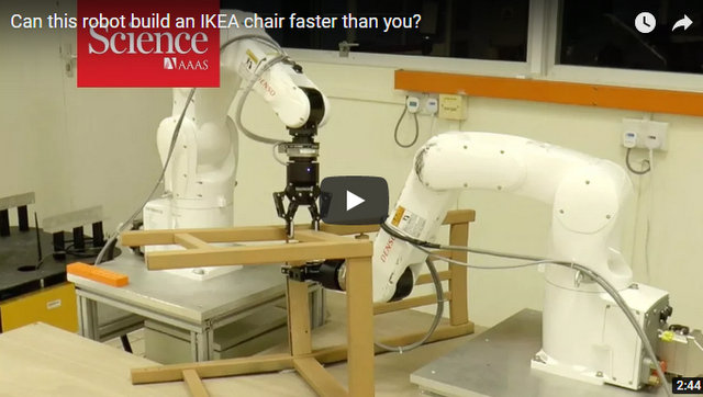 This Robot Can Build an IKEA Chair Faster Than You!