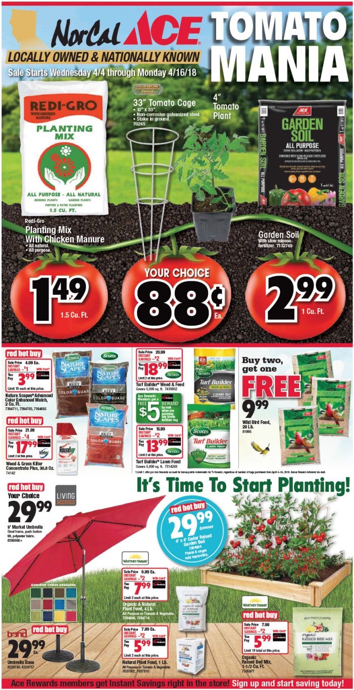 Great Springs Savings From Arnold Ace Home Center