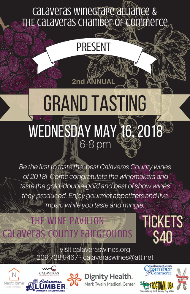 Make Plans to Attend the Second Annual Grand Tasting Wine Event!