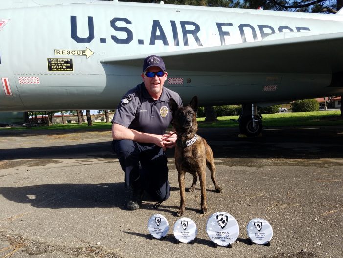 Angels Camp K-9 Team Competes, Brings Home Awards