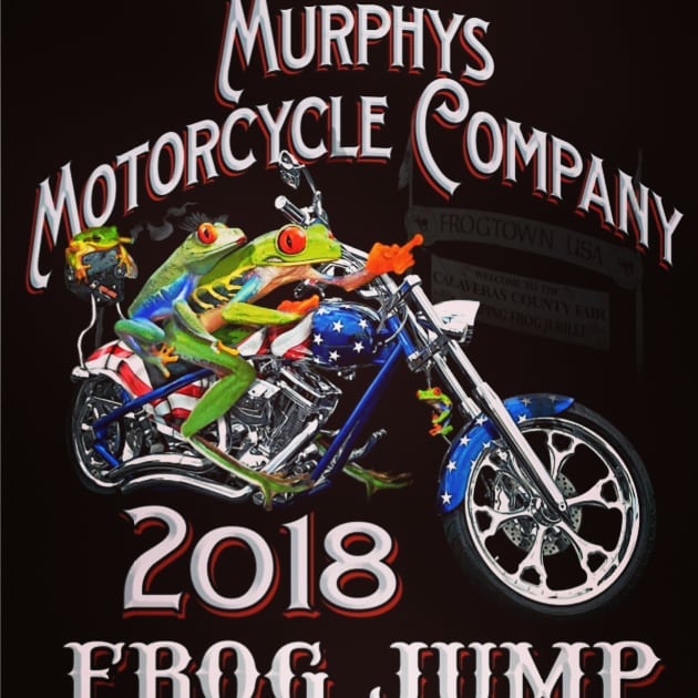 Murphys Motorcycle Company Has All Your Frog Jump Apparel!  Shirts, Tanks, Cinch Jeans & More