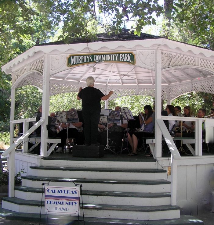 The Calaveras Community Band July 1st Concert Still On!  Heat Cancels July 4th