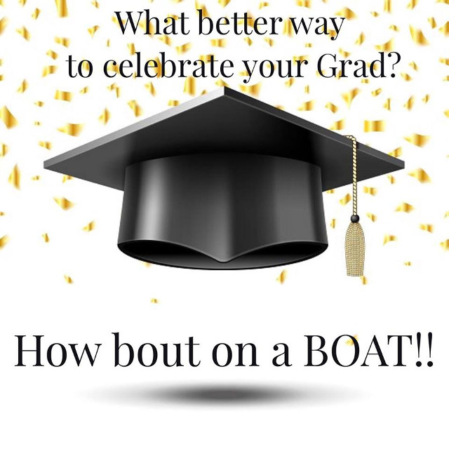 Book a Boat Party for Your Grad at New Melones Lake Marina!!