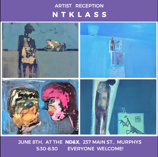 Artist Reception for Nanette Klass at ND&X on June 8th