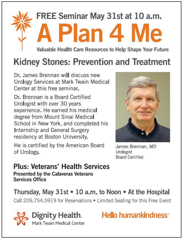 A Plan For Me, Free Seminar on Kidney Stones Prevention & Treatment