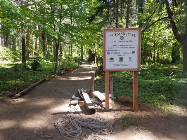 “Braille Trail” at Calaveras Big Trees State Park Getting a Facelift