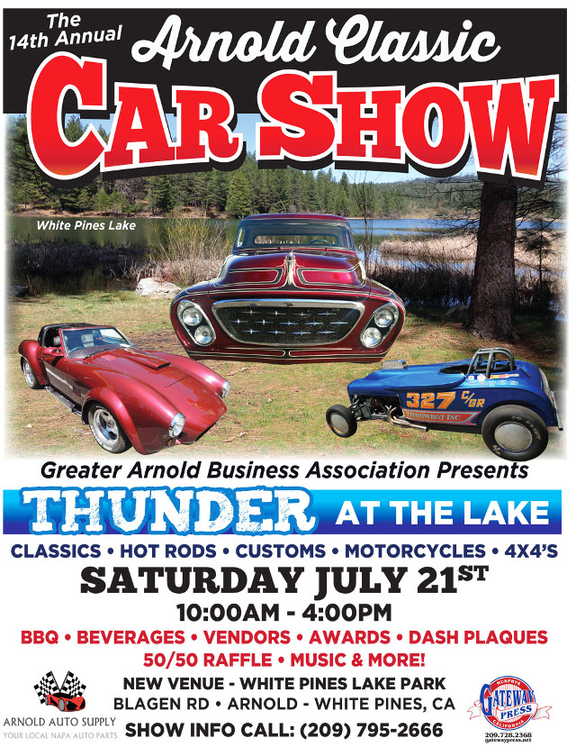 Ladies, Gents, Boys & Girls, Polish Your Engines & Shine Your Chrome For “Thunder at The Lake”