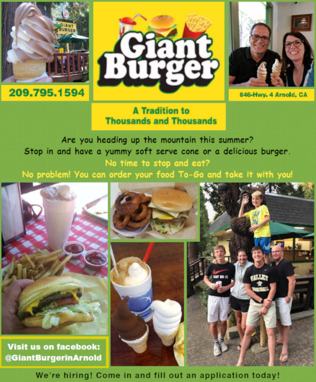 Giant Burger is a Mountain Tradition