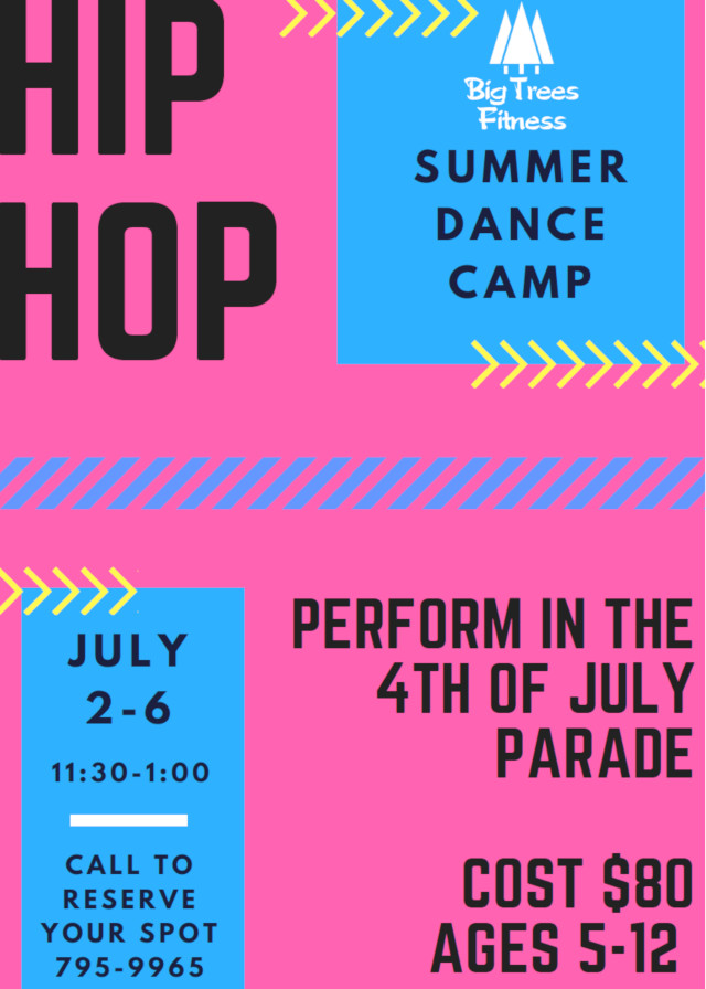 Hip Hop Summer Dance Camp & Perform in 4th of July Parade