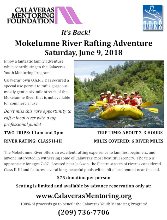 Mokelumne River Rafting Adventure