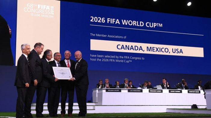 Canada, Mexico and USA selected as hosts of the 2026 FIFA World Cup™