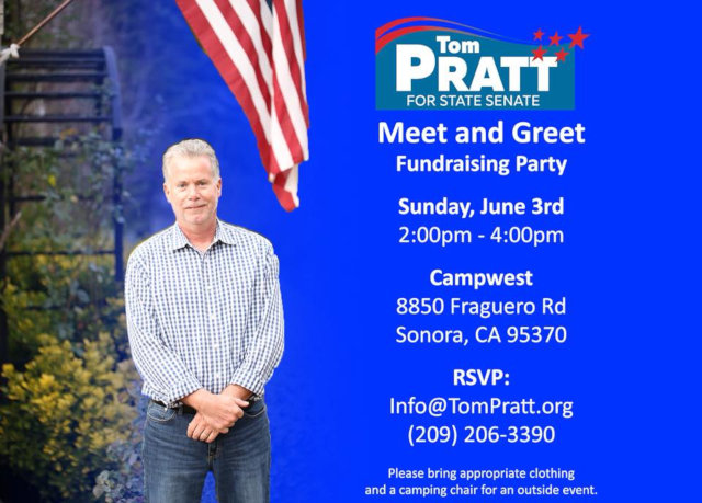 Meet & Great Fundraising Party for Tom Pratt