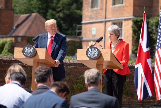 President Trump and Prime Minister May of the United Kingdom Joint Press Conference