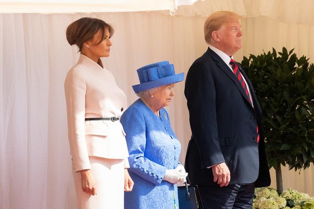 First Lady Melania Trump’s Visit to England