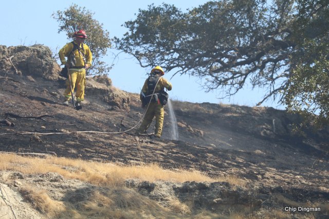 Firefighters Make Quick Work of 16 Acre Messing Fire ~ Chip Dingman