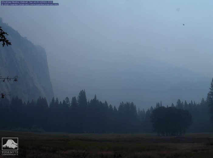 Yosemite Valley to Reopen at 4:00 pm on Friday, August 3rd
