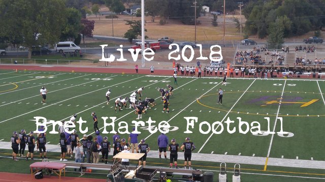 Live 2018 Bret Harte Football