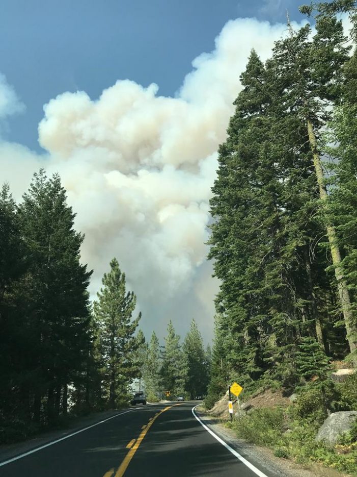 Donnell Fire Mandatory Evacuations Spread Down to Kennedy Meadows on Hwy 108