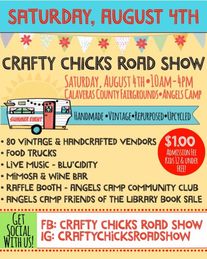 The Crafty Chicks Road Show 2018, Frogtown, August 4th