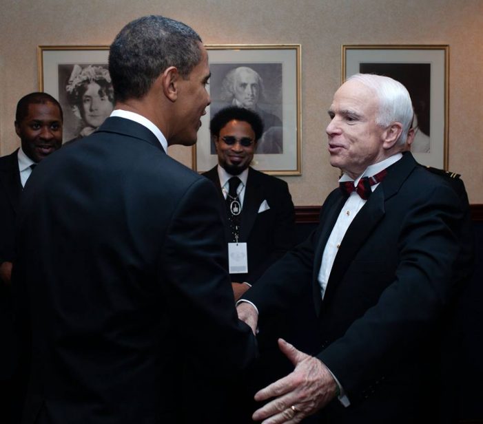 Former President Barack Obama on the Passing of Senator John McCain