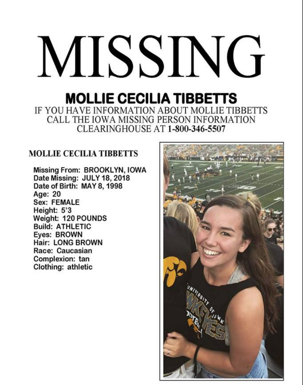Mollie Tibbetts, Missing Iowa Student, Found Dead, Sources Say