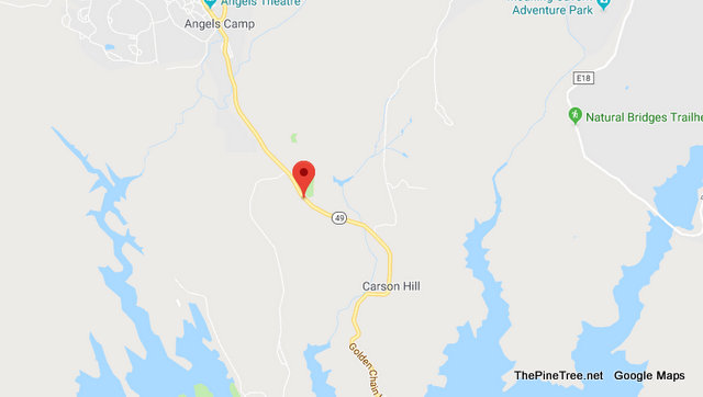 Traffic Update…Vehicle Fire South of Angels Camp on Hwy 49